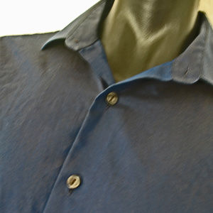 REACTION Kenneth Cole Men's Dark Blue Dress Shirt